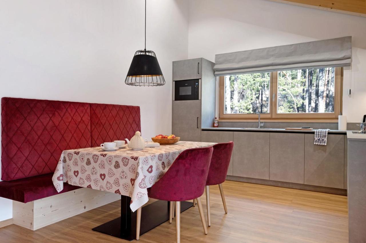Les Ciases Chalets Dolomites Apt 5 San Vigilio Di Marebbe Esterno foto